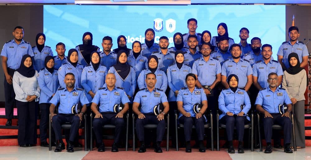 ނެޝަނަލް ކޮލެޖް އޮފް ޕޮލިސިންގ އެންޑް ލޯ އެންފޯސްމަންޓުން ކުރިއަށް ގެންދިޔަ ދެ ކޯހެއްގެ ނިންމުމުގެ ރަސްމިއްޔާތު ބާވައިފި