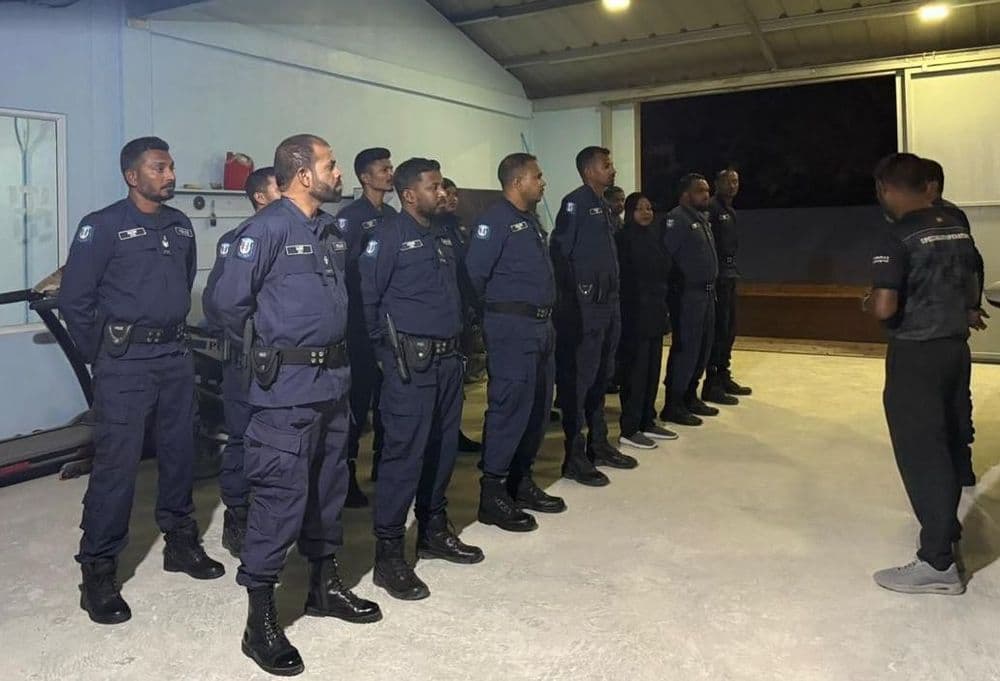 އދ. އަތޮޅުގައި މަސައްކަތްކުރާ ފުލުހުންނަށް “ޔޫސް އޮފް ފޯސް ރިފްރެޝަރ” ޕްރޮގްރާމެއް ކުރިއަށް ގެންގޮސްފި