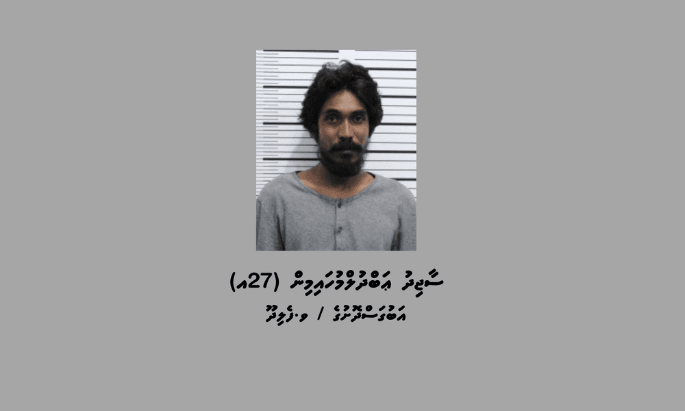 މަސްތުވާތަކެތީގެ ވިޔަފާރިކުރާކަމުގެ ތުހުމަތުގައި މާލެއިން މީހަކު ހައްޔަރުކޮށްފި