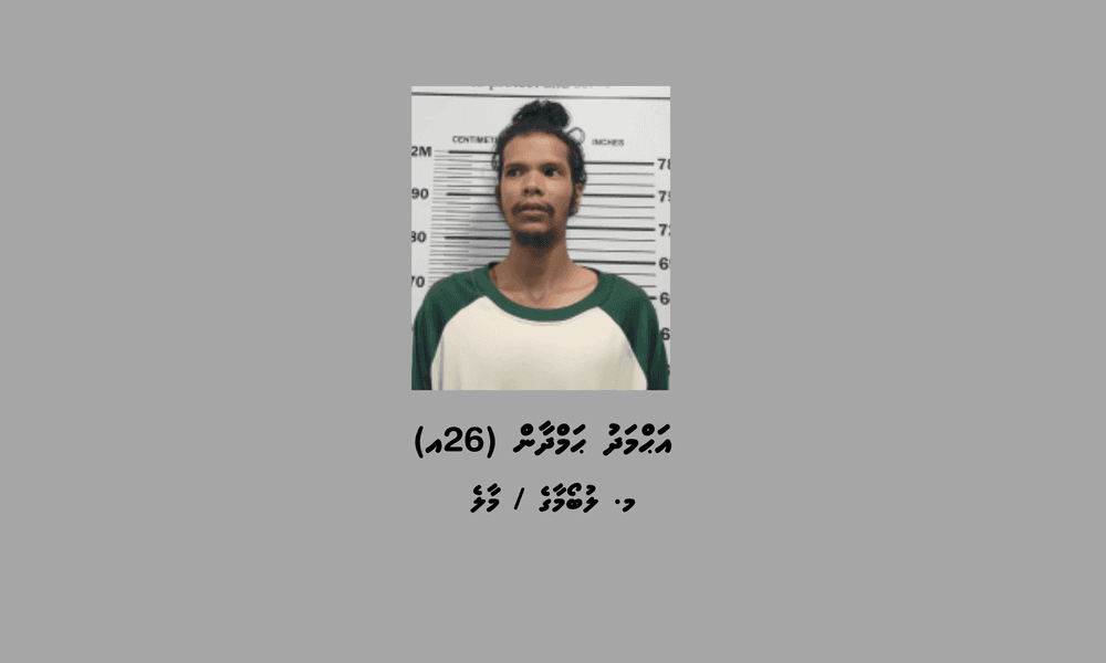 މަސްތުވާތަކެތި ގެންގުޅެ ބޭނުންކުރާ ކަމުގެ ތުހުމަތުގައި ހުޅުމާލެ ފޭސް 2 އިން މީހަކު ހައްޔަރުކޮށްފި