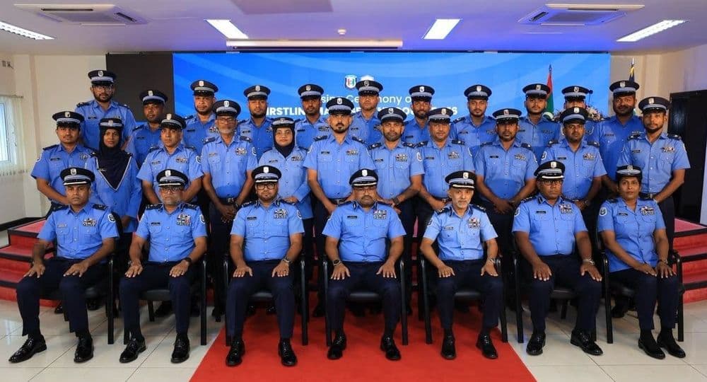 ނޭޝަނަލް ކޮލެޖް އޮފް ޕޮލިސިންގ އެންޑް ލޯ އެންފޯސްމަންޓުން ހިންގި ހަތަރު ކޯހެއްގެ ނިންމުމުގެ ރަސްމިއްޔާތު ބާއްވައިފި