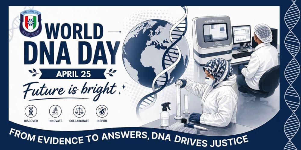 ދުނިޔޭގެ ޑީ.އެން.އޭ ދުވަސް - އިންސާފުގެ މަގުގައި ސައިންސްގެ ހިދުމަތް ފާހަގަކުރުން