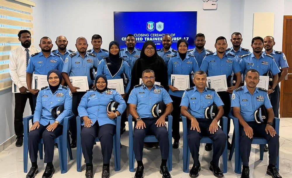 ސެޓިފައިޑް ޓްރެއިނަރ ކޯސް – 17 ނިންމުމުގެ ރަސްމިއްޔާތު ބާއްވައިފި
