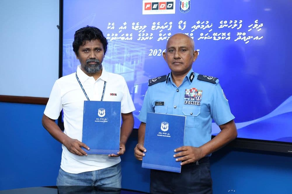 ފުލުހުންގެ އުމުރާނީ ތަރައްގީގެ މަޝްރޫއުތަކެއް ކުރިއަށް ގެންދިއުމަށް އެއްބަސްވުންތަކެއްގައި ސޮއިކޮށްފި