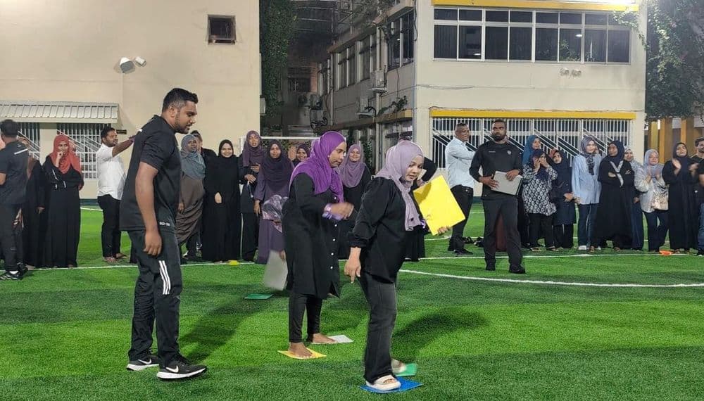 ތާޖުއްދީން ސުކޫލު ބެލެނިވެރިންނަށް ޓީމް ބިލްޑިންގ ހަރަކާތެއް ކުރިއަށް ގެންގޮސްފި