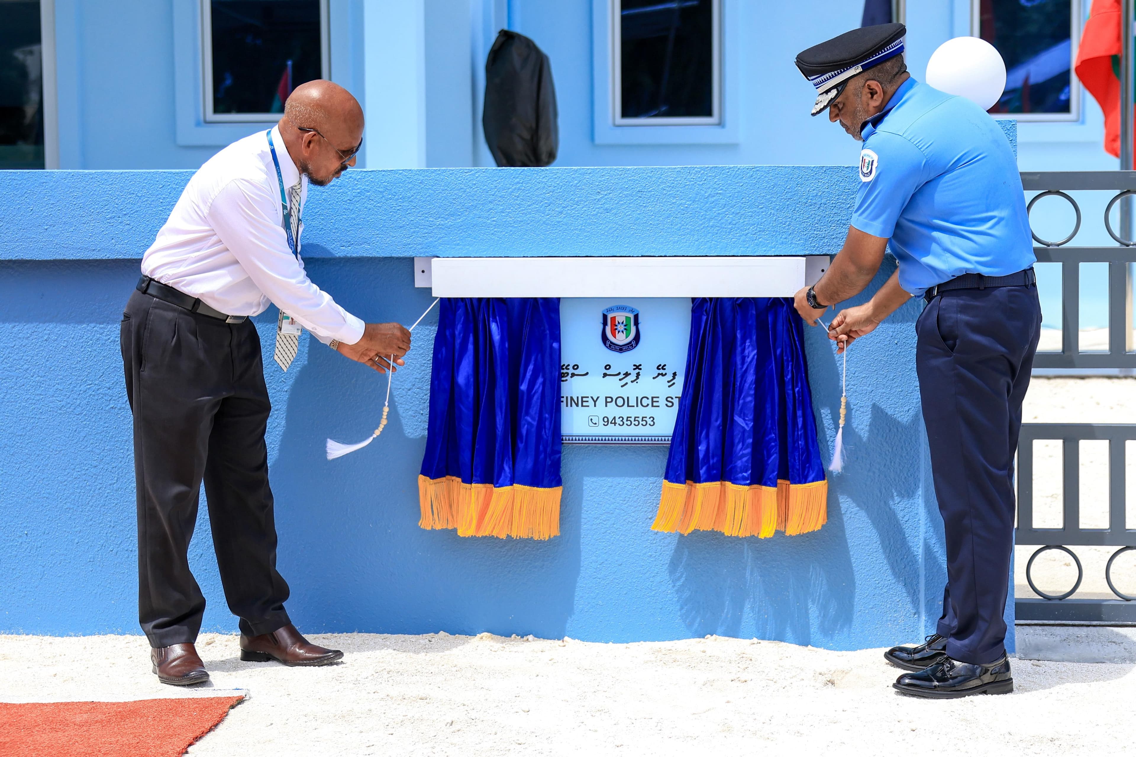 ހދ. ފިނޭ ޕޮލިސް ސްޓޭޝަންގެ އައު އިމާރާތް ރަސްމީކޮށް ހުޅުވައިފި