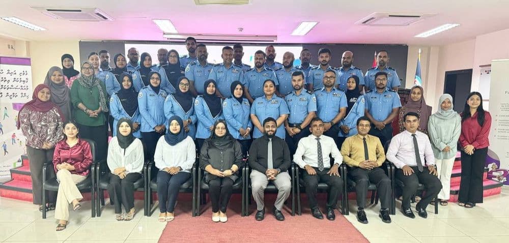 ގެވެށި އަނިޔާ ހުއްޓުވުމަށް ފުލުހުން ތަމްރީނުކުރުމަށް ޑޮމެސްޓިކް ވައިލެންސް ޕްރިވެންޝަން އެންޑް ރެސްޕޮންސް -“ޓީއޯޓީ” ޕްރޮގްރާމެއް ކުރިއަށް ގެންގޮސްފި