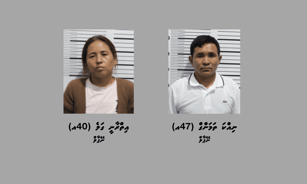 ރާއްޖެއަށް މަސްތުވާތަކެތި އެތެރެކުރި ދެ މީހުން ހައްޔަރުކޮށްފި