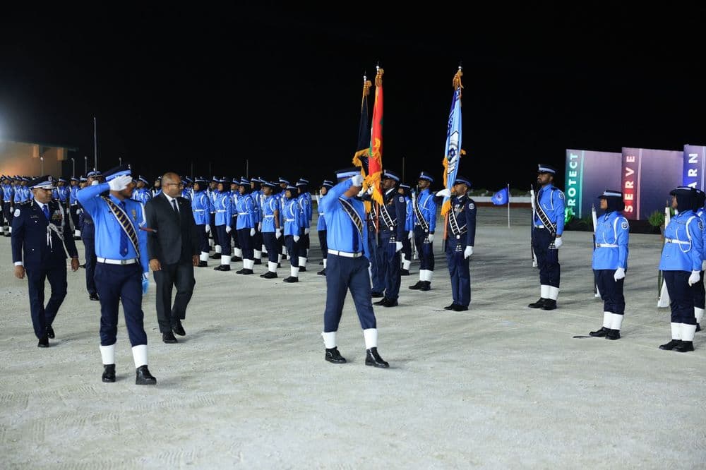 ފުލުހުންގެ 42 ވަނަ އަސާސީ ތަމްރީނު ކޯހުގެ ދަސްވެނިވެ ހިނގާލުމުގެ ރަސްމިއްޔާތު ބާއްވައިފި