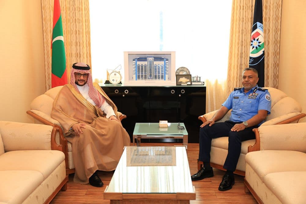 ކޮމިޝަނަރ އޮފް ޕޮލިސް އަޙްމަދު މުޙައްމަދު، ސައުދީ ސަފީރާ ބައްދަލުކުރައްވައިފި